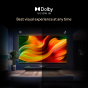 شاشة تلفزيون QLED سمارت هاير 55 بوصة بدقة 4K UHD مع ريسيفر داخلي - H55S90EU