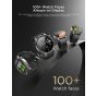 Joyroom Venture Series Smart Watch, Silver Case and Sunset Grey Strap- JR-FV1