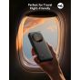 Joyroom Wired Power Bank, 10000mAh, 3 USB Ports, Black - JR-PBF12