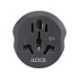 iLOCK 3-Piece Converter, 1 Triple Port, 3500 Watt - Multi Color