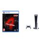 Sony PlayStation 5, 1 Wireless Controller, White - CFI-1016A01 MEE, with Back 4 Blood for PlayStation 5