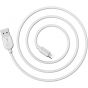 Borofone BX14 LinkJet USB Cable Lightning 3M - White