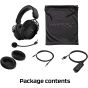 HyperX Cloud Alpha S - PC Gaming Headset, 7.1 Surround Sound, Adjustable Bass, Dual Chamber Drivers, Chat Mixer, Breathable Leatherette, Memory Foam, and Noise Cancelling Microphone – Blackout