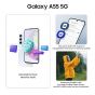 Samsung Galaxy A55, 256GB, 8GB, 5G, Dual SIM -  Ice Blue