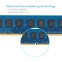 ذاكرة رام UDIMM DDR3 تيك ميو، 2 بسعة 4 جيجا  - ازرق