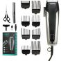 VGR Hair Clipper, Dry, Black and Silver - V-120