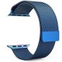 For Apple Watch 6 Size 44mm Light Stainless Steel Milanese Loop Band from Smart Stuff - Blue