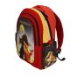 Gharibo Bags School Backpack For Boys, Puss in Boots Pattern - Dark Red