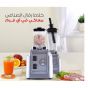 Rafal Blender with Mill , 2 Liters, 1800 Watt -  Silver