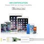 كابل يوجرين USB-A الى لايتنينج، 2.4 امبير، 2 متر - ابيض