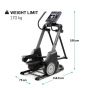 Entercise NordicTrack FreeStride Elliptical Trainer, 170 KG, Black - FS14I