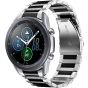 Stainless Steel Metal Band For Samsung Galaxy Watch 3 / Galaxy Watch 46mm / Gear S3 Frontier and Classic / Huawei GT2 / GT2e / GT2 Pro from Smart Stuff - Double Silver / Black