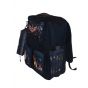 Gharibo Bags School Backpack With Pencil Case For Boys, Eagle Pattern - Dark Navy