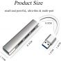 USB C Hub, USB Type-C Hub, USB C Hub Adaper 4 in 1 Hub with USB 3.0 Port, Type C Hub Portable Aluminum Hub for Laptop and Other Type-C Devices
