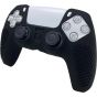 Silicone Cover For PlayStation 5 Controller With Analog Caps - Black