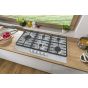 Gorenje Gas Built-in Hob, 900mm, 5 Burners, Silver - GW951X