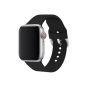 Silicone Replacement Strap for Apple Watch Series 4-5, 42-44mm - Black