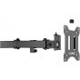Stargold Dual Arm Holder for 17 to 32 Inch Monitors, Black - SG-894MB