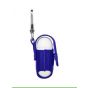 Mosiso Leather Case for Apple AirPods- Blue
