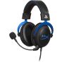 HyperX Cloud - Gaming Headset for PS4 with in-Line Audio Control and Detachable Noise Cancelling Microphone - HX-HSCLS-BL-EM - Black