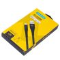 كابل لايتنينج USB لافينتو ام اف اي، 2 متر، فضي واسود - MP476