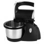 Raf Stand Mixer, 2 Liters, 1000 Watt, Black and Stainless Steel - R.6662