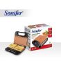 صانع سندوتشات سونفير، بقوة 750 وات، اسود وبرتقالي- SF-6079