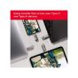 فلاش درايف سانديسك الترا دوال درايف لوكس، USB فئة C، سعة 128 جيجا، فضي - SDDDC4128GbG46