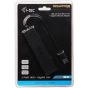 موزع USB نورثامبر بي ال سي، 4 في 1، اسود - 3G60047
