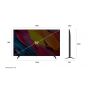 تلفزيون ال جي 75 بوصة، QNED سمارت، بدقة 4K UHD بريسفير داخلي - 75QNED70A6A