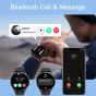 PEJE Smart Watch, 1.43 Inch - Black