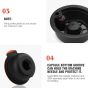 I Cafilas Refillable Coffee Capsule For Bosch Tassimo- 60-ml