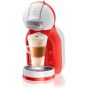 DeLonghi Nescafe Dolce Gusto MiniMe Espresso Machine, 0.8 Liters, 1500 Watt, White and Red - W.EDG305.WR