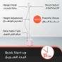 مكواة بخار عمودية باناسونيك، 1600 وات، 2 لتر، وردي - NI-GSE040PTH 1600W