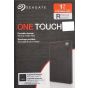 Seagate One Touch External Hard Disk Drive, 1TB, Black - STKB1000400