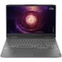 Lenovo LOQ 15IRX9 Gaming Laptop, Intel Core Core i7-13650HX, 512GB SSD, 16GB RAM, 15.6 Inch, FHD IPS Display, NVIDIA GeForce RTX 4050 6GB, FreeDOS - Grey