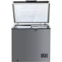 White Whale Defrost Chest Freezer, 190 Liters, Stainless Steel- WCF-245 XAG