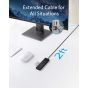 موزع USB فئة A انكر، 4 منافذ، اسود - A7516012