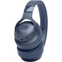 JBL Tune 710 Bluetooth Over Ear Headphones with Microphone, Blue - JBLT710BTBLU