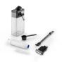 Delonghi PrimaDonna Class Espresso Machine with Attachments, 2 Liters, 1450W, White - ECAM550.65.W