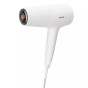 Philips Series 5000 Hair Dryer, 2100 Watt, White x Metallic - BHD500-00