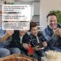 جهاز العاب محمول ساب 500 في 1 مع كابل AV، 3.0 بوصة، 1020 مللي امبير - احمر