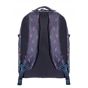 Gharibo Bags School Backpack With Pencil Case for Girls, Motifs Pattern - Multi Color