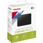 Toshiba 4TB Canvio Basics USB 3.0 Portable Hard Drive Black - HDTB440EK3CA