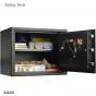 Safety Tech Digital Safe Box, Black - GN30 BLS3