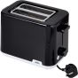 Braun Toaster, 2 Slices, 900 watt, ‎Black - ‎HT 1010 BK