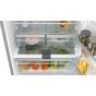 Bosch Series 6 No Frost Refrigerator, 508 Litres, Black - KGN56LB3E9 with Bosch Compact Power Meat Grinder, 1800 Watt, Black and White - MFW3850B