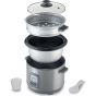 Kenwood  Electric Rice Cooker, 2.8 Liter, 1000 Watt, Stainless Steel- rcm71.000ss
