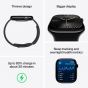 Apple Watch Series 10 46mm, Rose Gold Case With Light Blush Sport Band - Official Warranty
