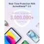باور بنك انكر زولو، 20000 مللي امبير، كابل USB-C مدمج ومنفذ  USB-C، ازرق - A1689